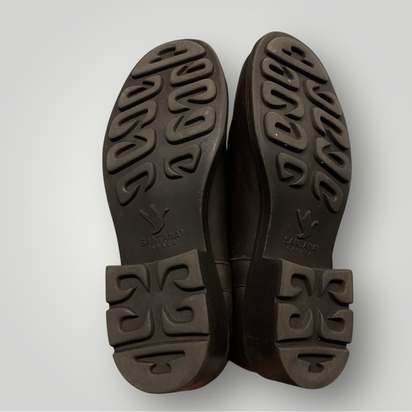 SANTANA Canada Shearling Boots Sz 8 Brown - Picture 11 of 13